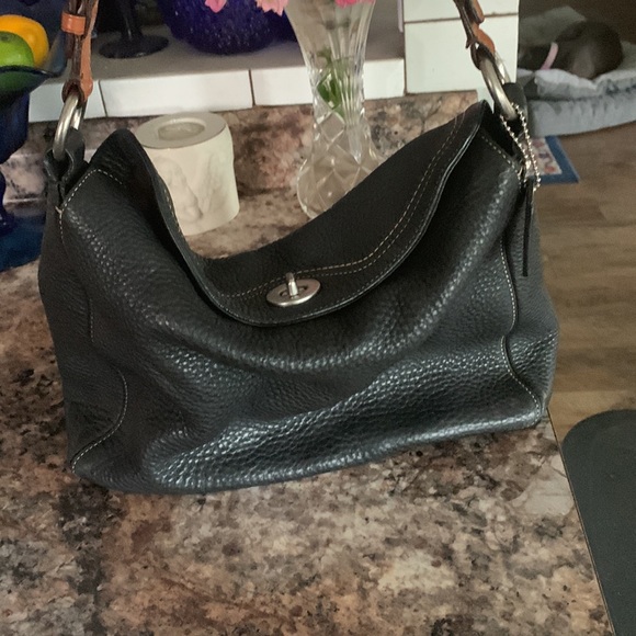 Coach Chelsea Pebbled Leather Shoulder Bag Style 10132 - Picture 2 of 8